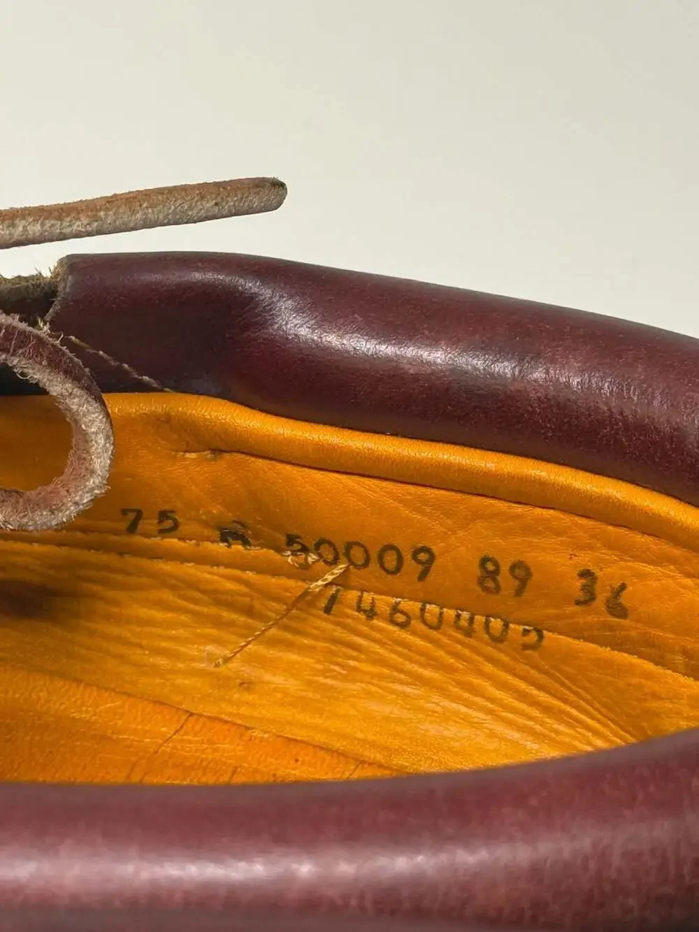 Timberland Classic 3-Eye Lug Handsewn Boat Shoe in Burgundy Leather